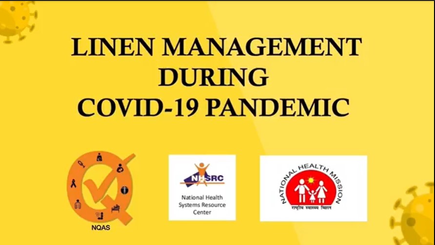 Linen Management during Covid Pandemic National Health Systems